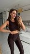 Топ біфлекс матовий швами на лице sport2 шоколадний