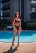 Плавки бразиліани біфлекс блискучий Shine swim1 чорні