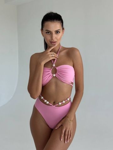 Бразиліани біфлекс класичний NAR Pearl  swim 2 рожеві, S